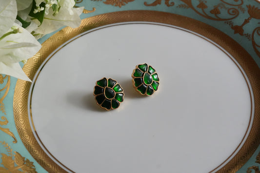 Green studs(1-5459)(K)
