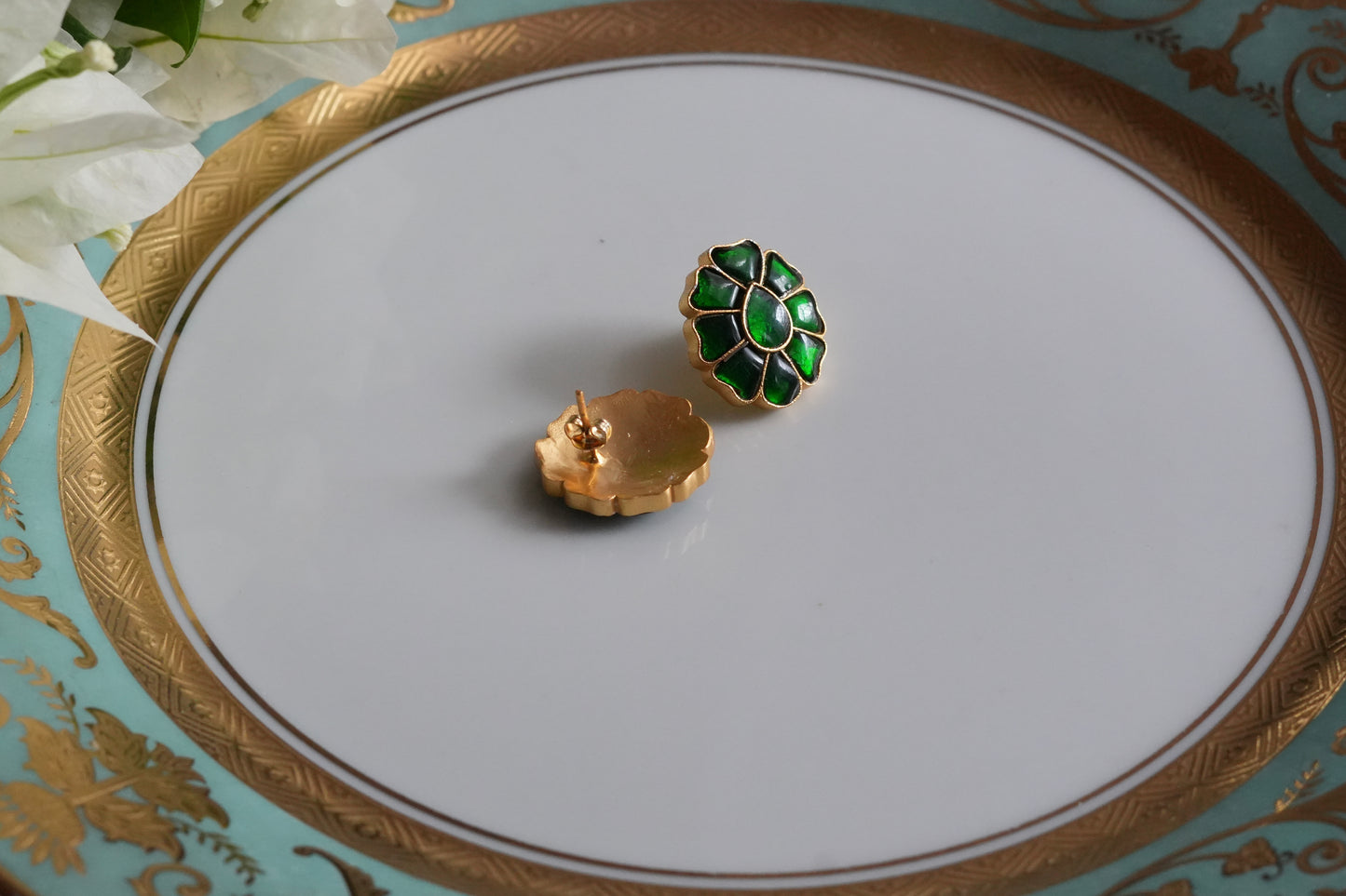 Green studs(1-5459)(K)