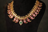 Kundan Mango Necklace (4-8355)(K)