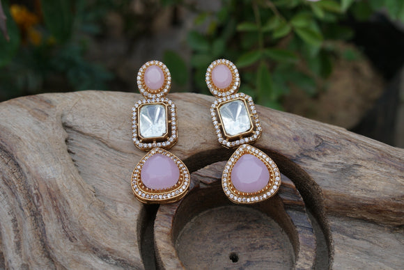 Polki Earrings (1-4131)(A)