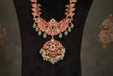 Kundan Long Necklace (4-8353)(K)(CLEARANCE SALE PIECE)