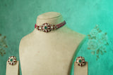 Polki Choker Set (4-9770)(B)