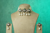 Polki choker Set (4-9764)(B)