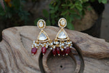 Polki Earrings (1-4130)(A)