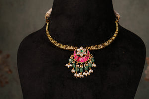 Kundan Necklace (4-8351)(K)