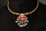 Kundan Necklace (4-8351)(K)