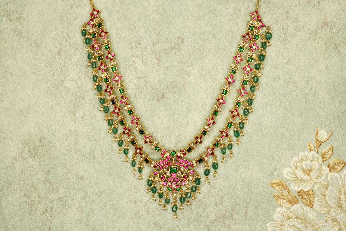 Kundan Necklace (4-9435)(K)