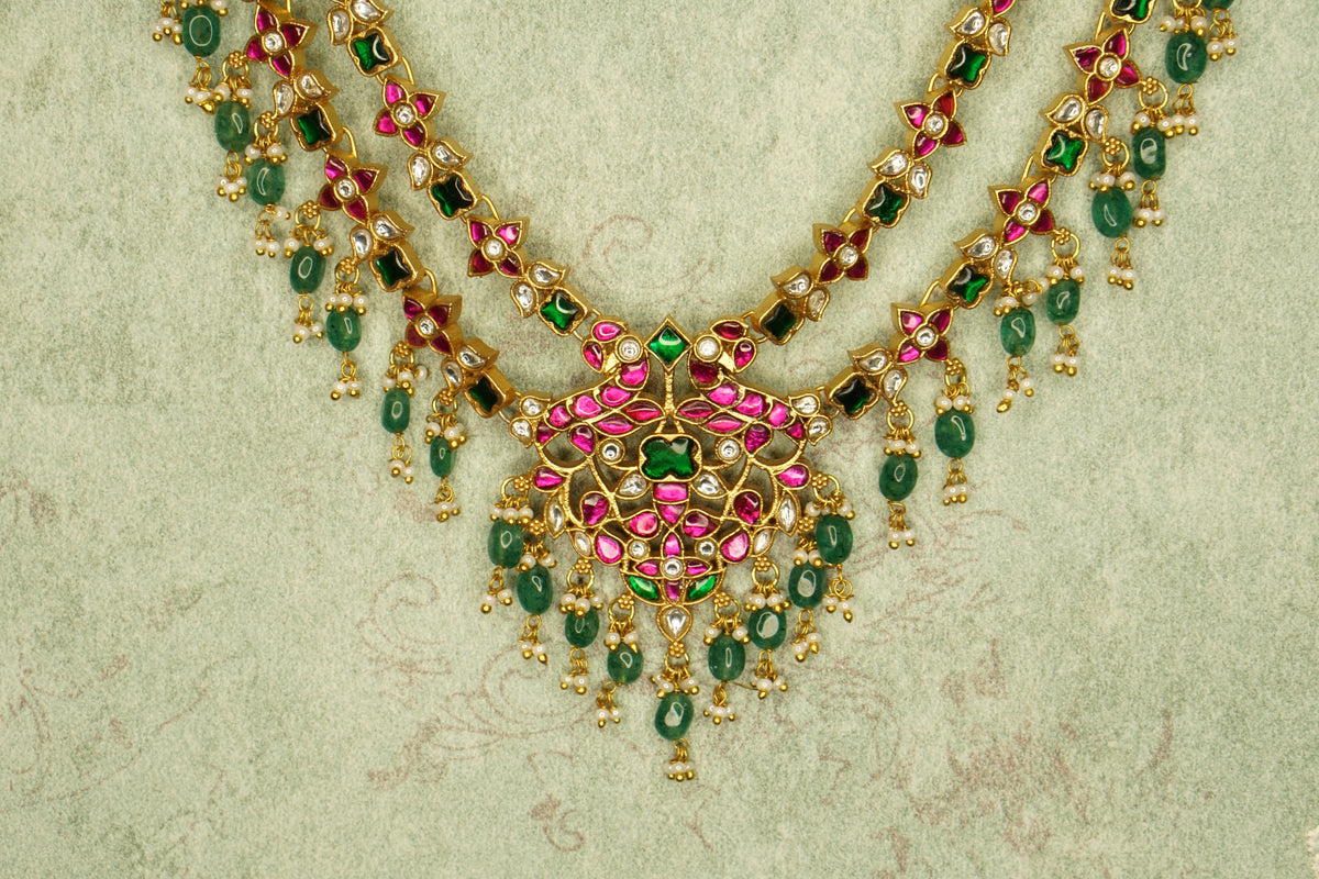 Kundan Necklace (4-9435)(K)
