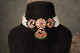 Kundan Necklace (4-8349)(K)