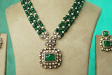 Polki Necklace Set (4-9769)(B)
