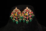 Navratan Kundan Choker Set(4-8866)(R)