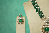 Polki Necklace Set (4-9769)(B)