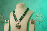 Polki Necklace Set (4-9769)(B)