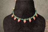 Kundan Mango Necklace (4-8348)(K)(OFFER PIECE)