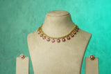 Polki Necklace Set (4-9749)(B)