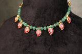 Kundan Mango Necklace (4-8348)(K)(OFFER PIECE)