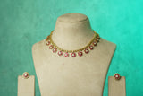 Polki Necklace Set (4-9749)(B)