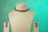 AD Stone Choker Set (4-9751)(B)