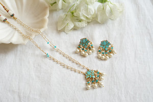 Kundan necklace set  (4-7699)(A)