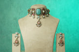 Polki Choker Set (4-9747)(B)