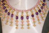 Beads Necklace set (4-8120)(N)