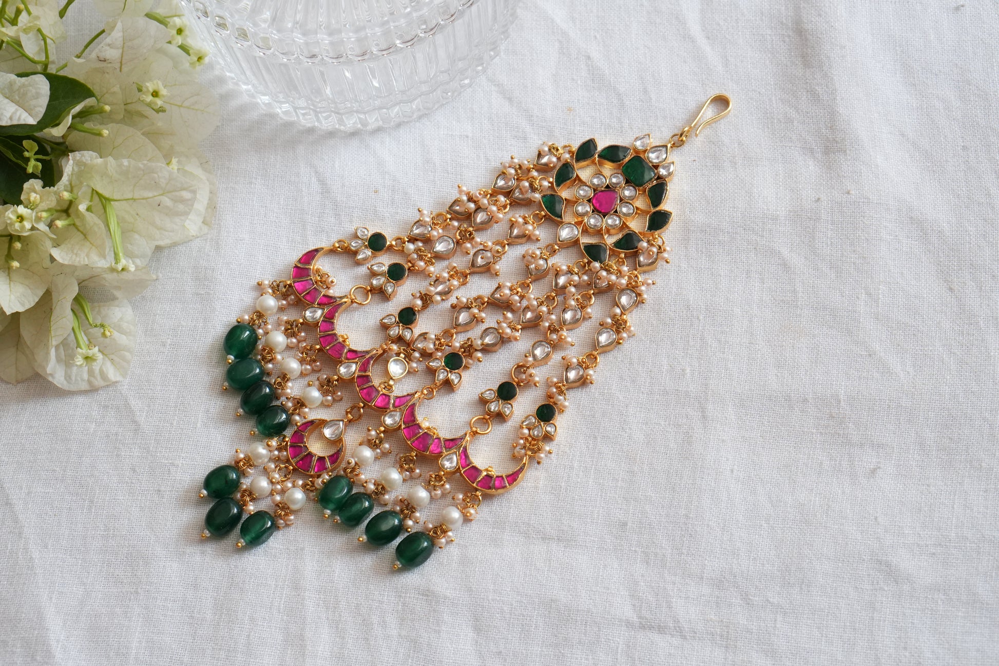 Kundan Passa Or Jhoomar (5-1635)(A) - JEWELSTYLE