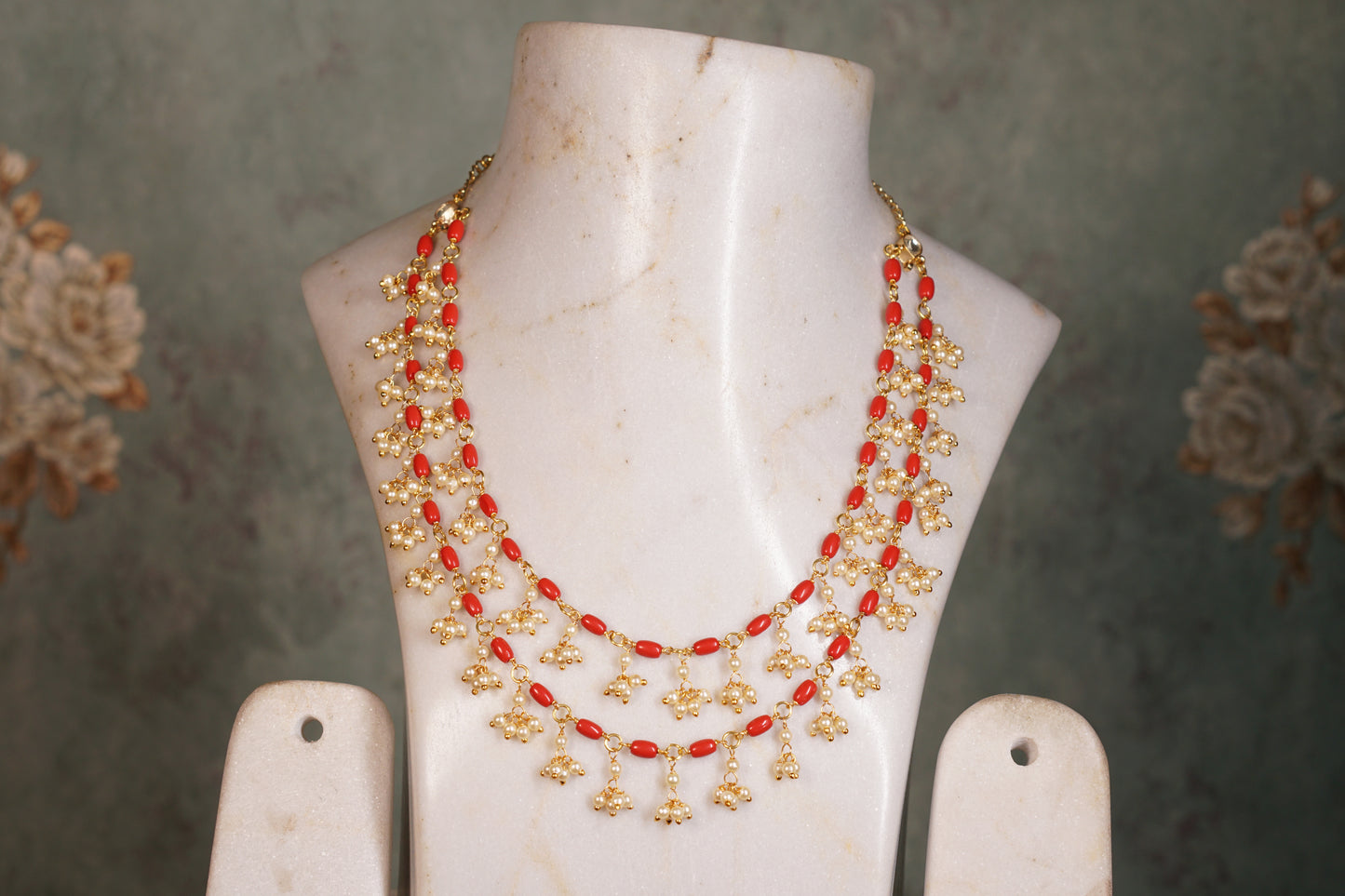 Beads Necklace (4-8114)(N) - JEWELSTYLE