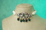 Polki Choker Set (4-9743)(B)