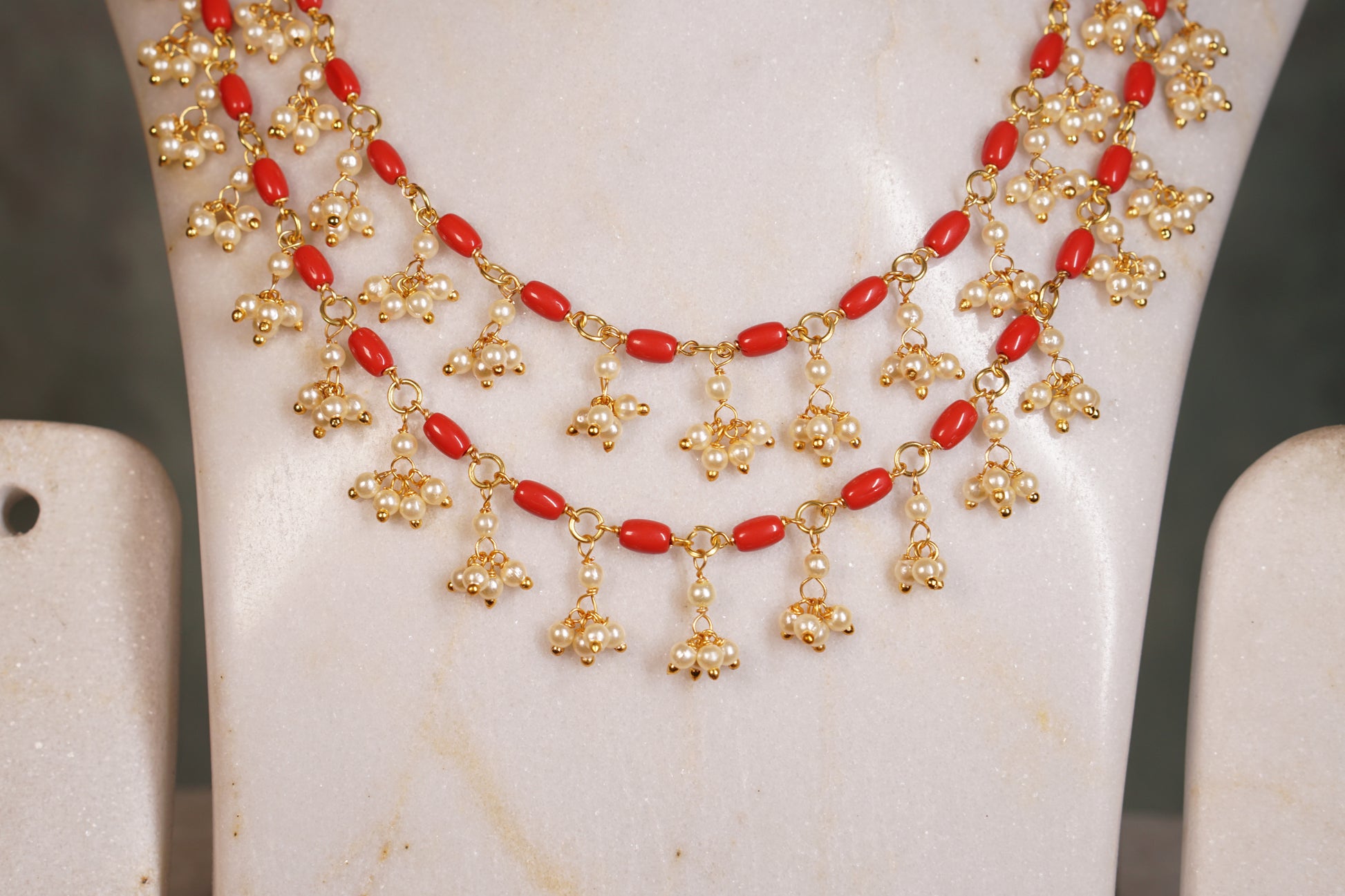 Beads Necklace (4-8114)(N) - JEWELSTYLE