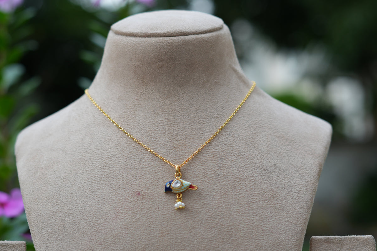 Kundan Pendant(4-9548)