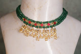 Beads Necklace set (4-8115)(N)