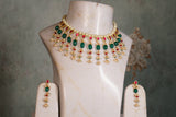 Beads Necklace set (4-8124)(N)