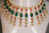 Beads Necklace set (4-8124)(N)