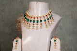 Beads Necklace set (4-8124)(N)