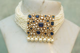 Kundan Polki choker set (4-5577)(B)(offer piece)