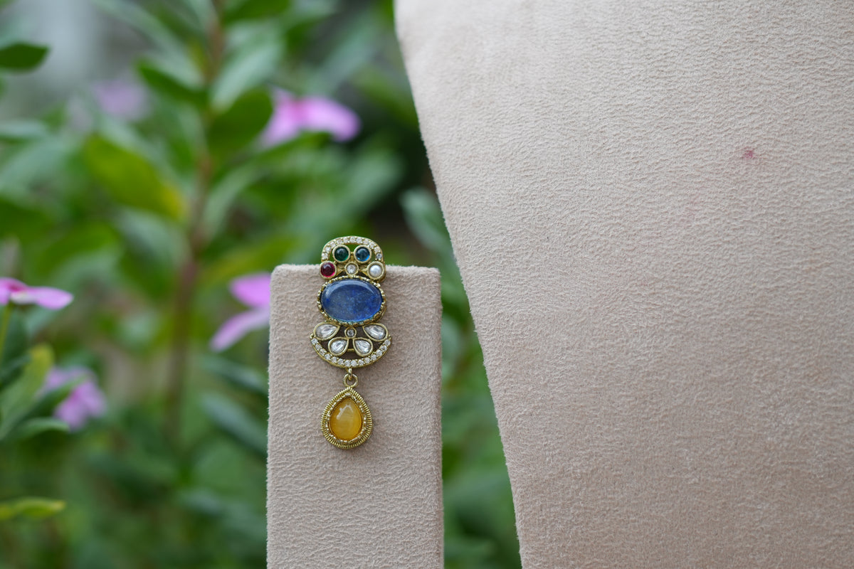 Multi Stone Choker Set (4-9555)(B)