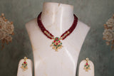 Beads Necklace set (4-8116)(N)