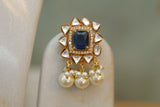 Kundan Polki choker set (4-5577)(B)(offer piece)