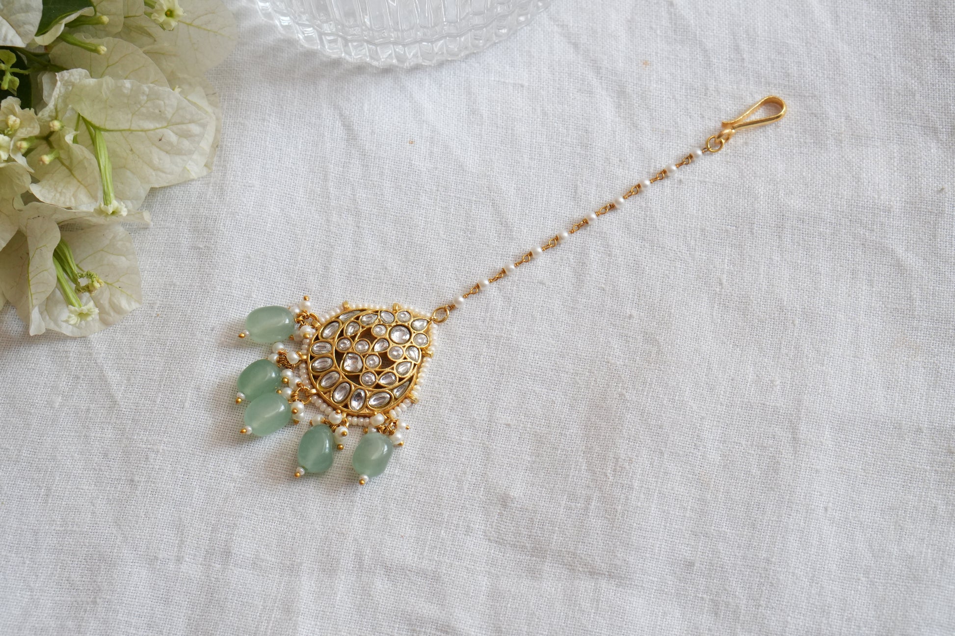 Kundan Maangtika (5-1641)(A) - JEWELSTYLE