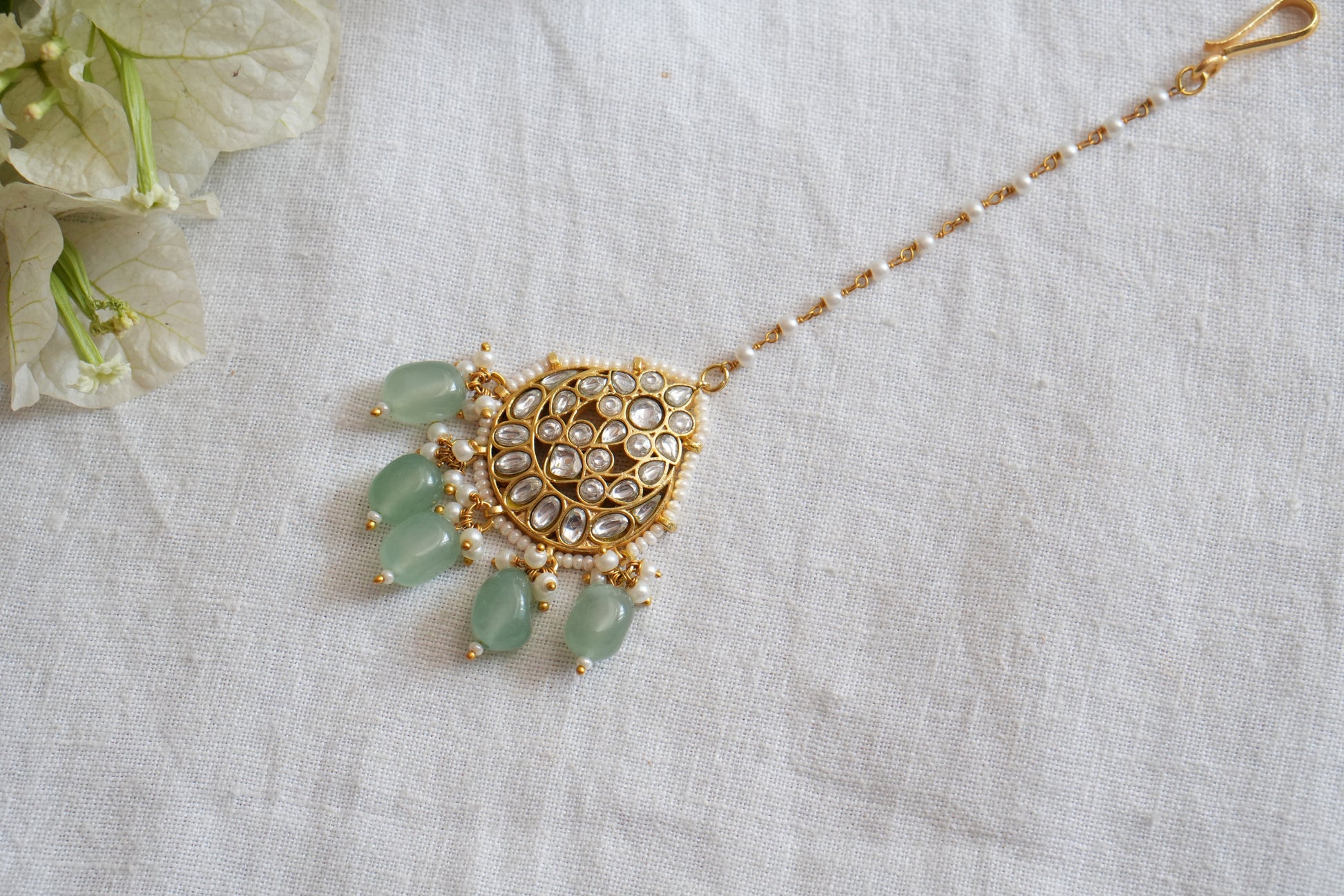 Kundan Maangtika (5-1641)(A) - JEWELSTYLE