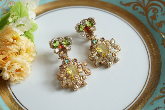 Polki Earrings (1-4535)(B)