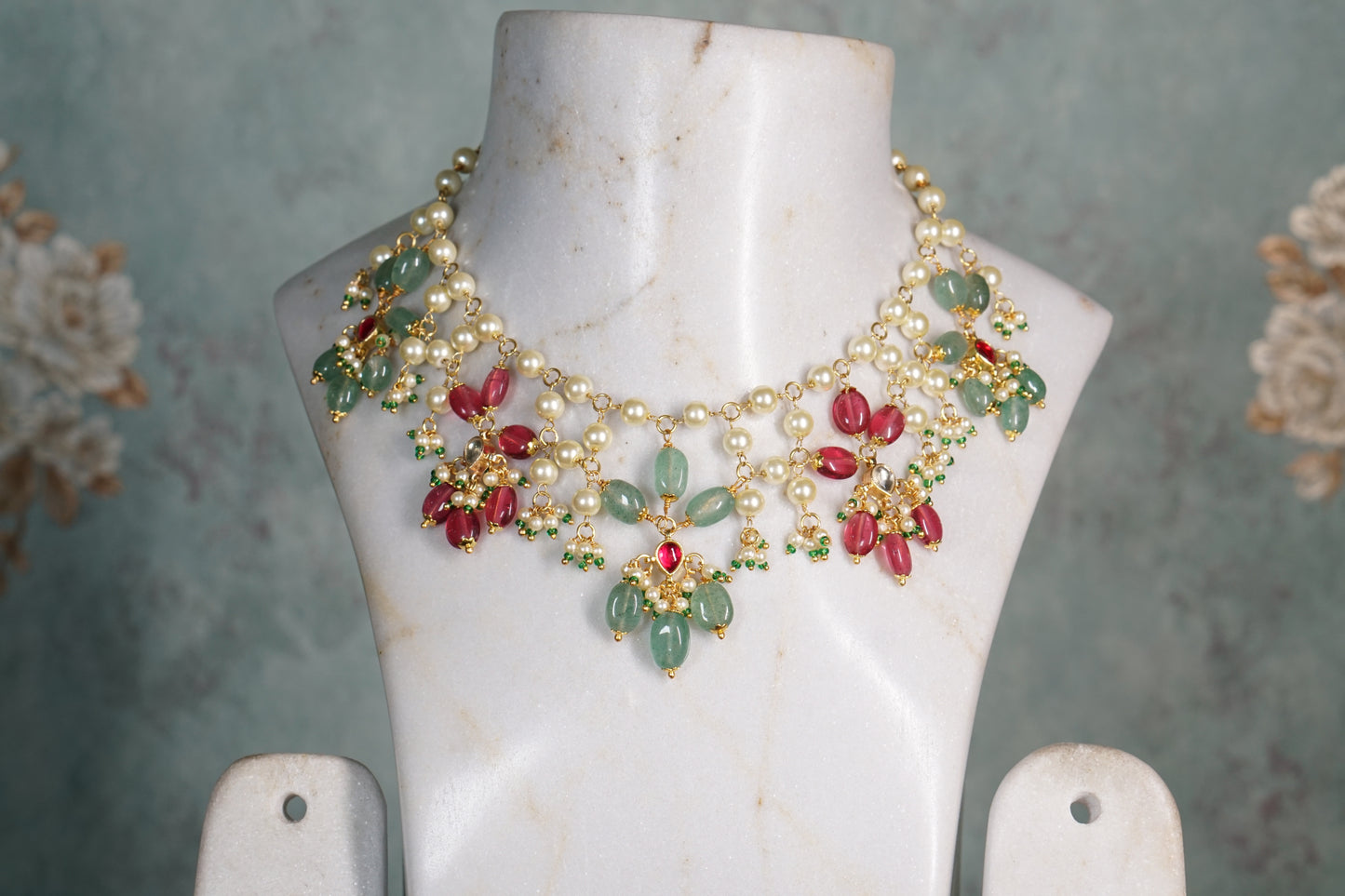 Beads Necklace (4-8122)(N)