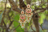 Kundan Earrings (1-4861)(R)