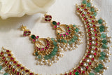 Kundan Necklace Set (4-9780)(U)