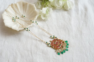 Kundan Pendant necklace (4-7688)(A)