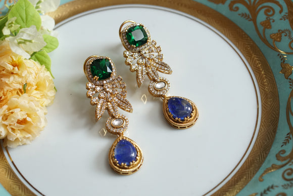 Polki Earrings (1-4534)(B)