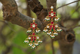 Kundan Earrings (1-4862)(R)