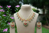 Kundan Necklace Set (4-9456)(N)