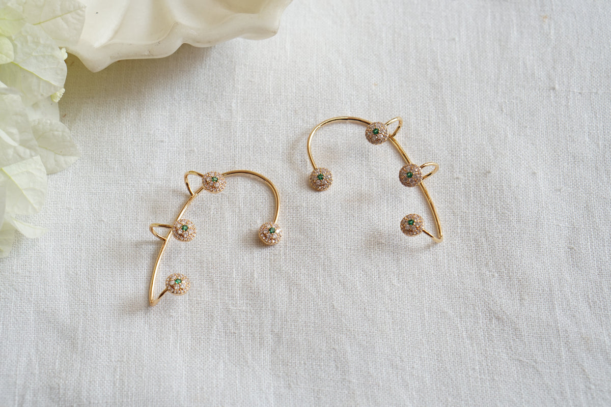 Ad  Earcuff Earrings (1-5625)(EX)
