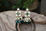 Polki Earrings  (1-4108)(A)